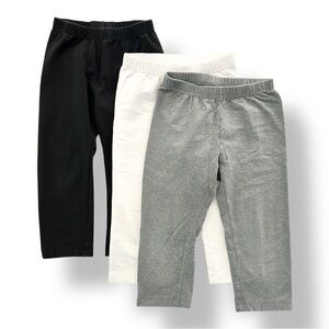 Hanna Andersson | Three Pairs of Solid Color Capri Length Leggings (8)